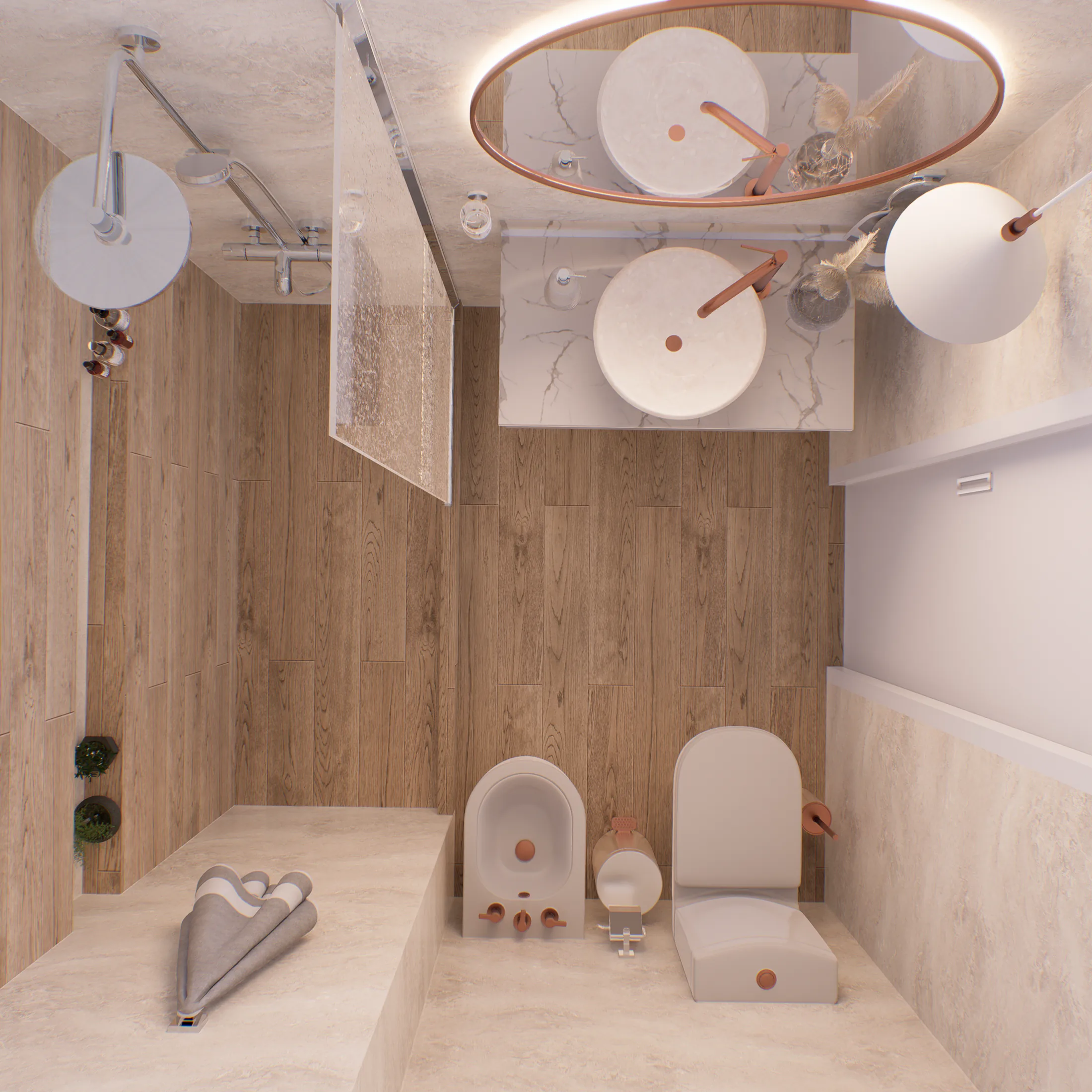Segundo baño del Edificio Güemes