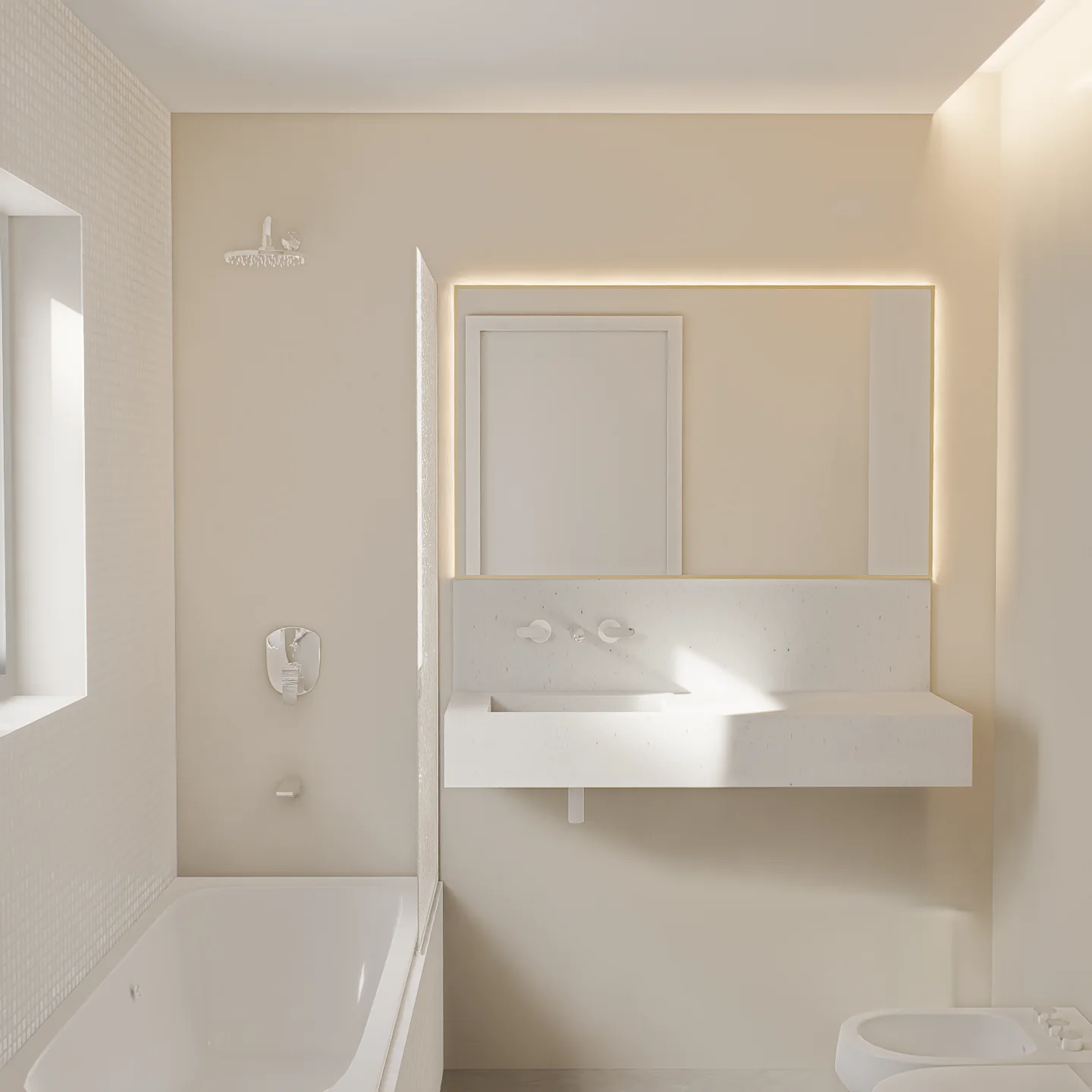 Baño de planta alta de PH Brown