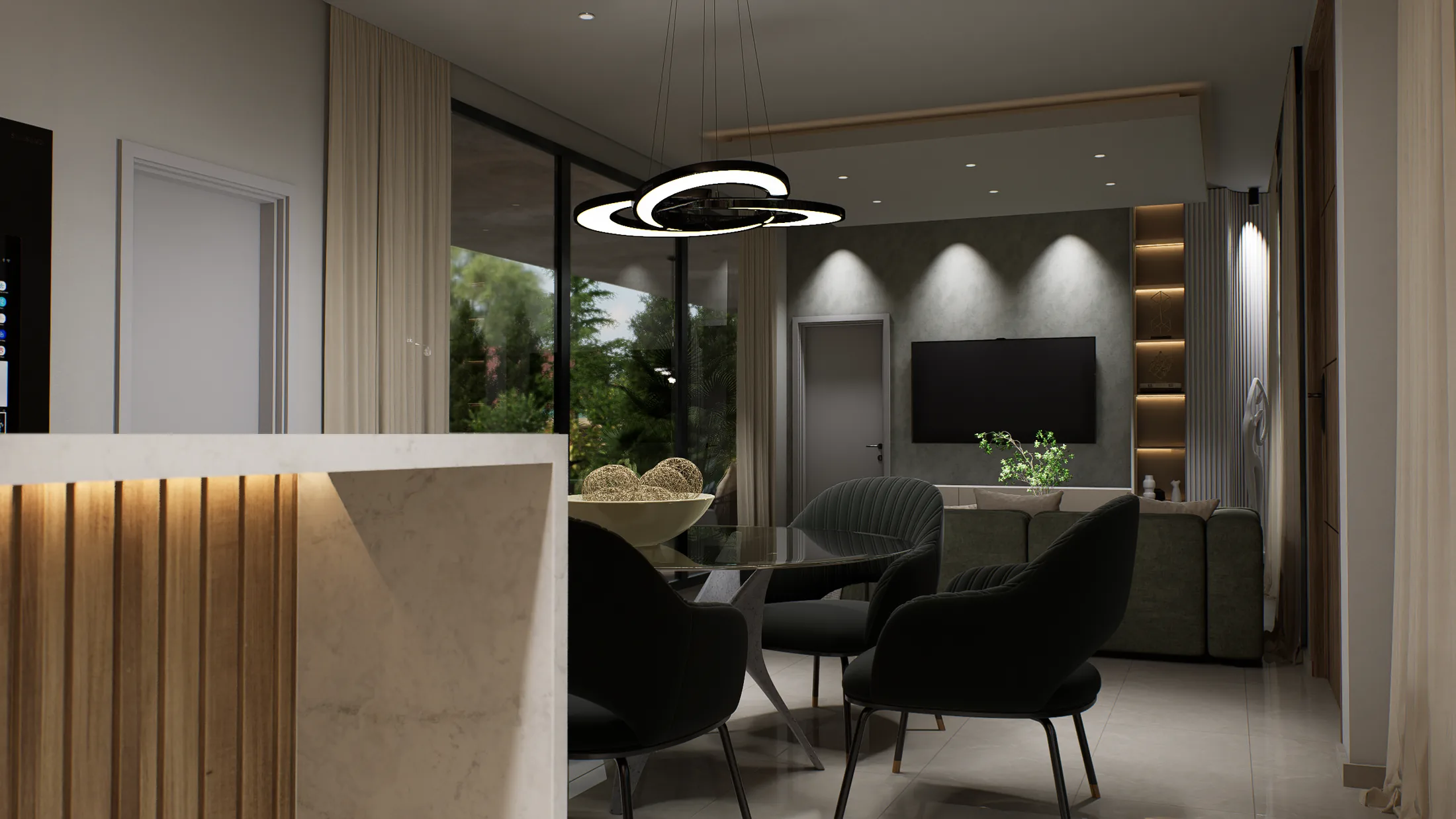 Comedor integrado de Vivienda Los Bretes