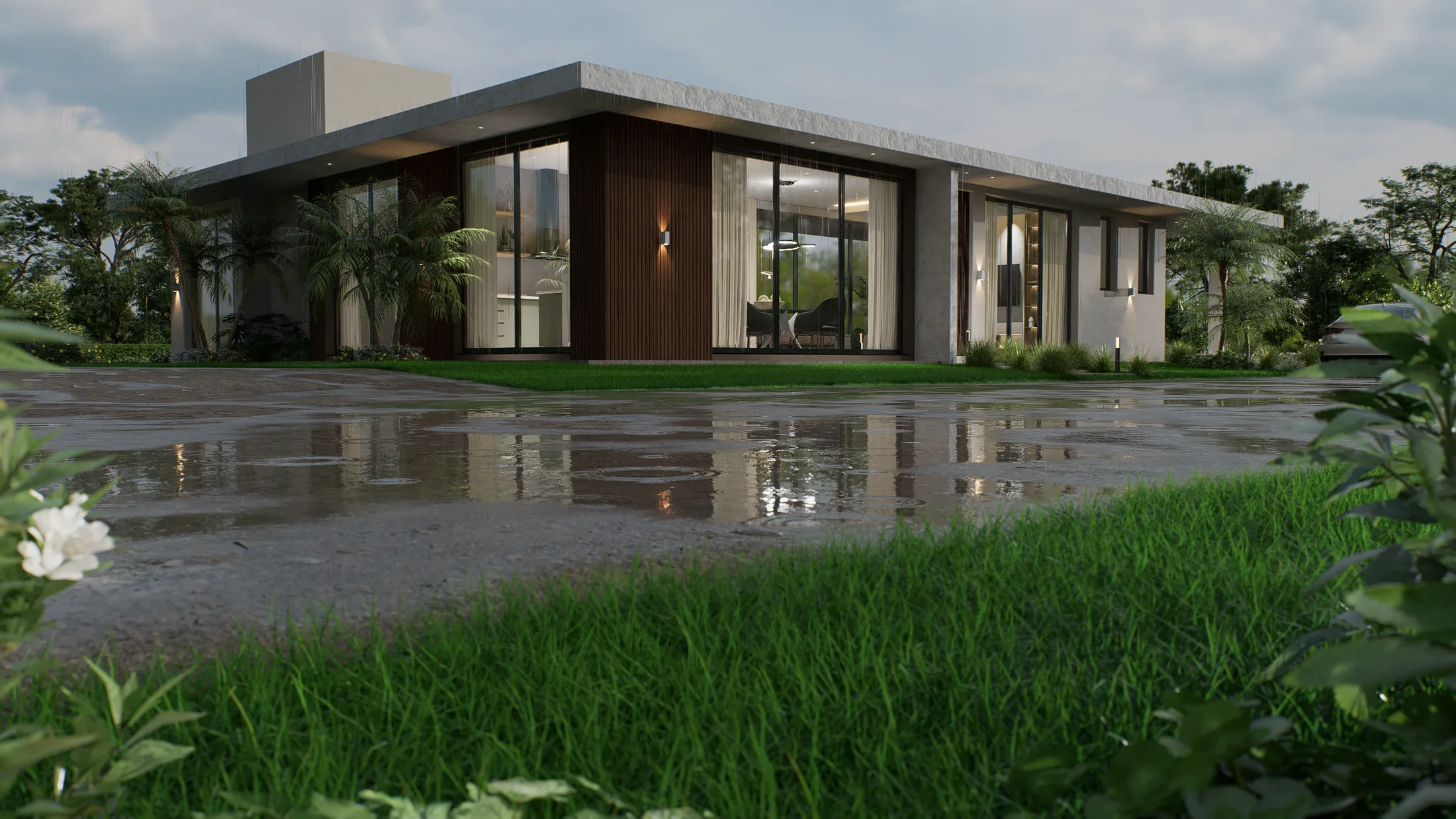 Vista exterior diurna de Vivienda Los Bretes