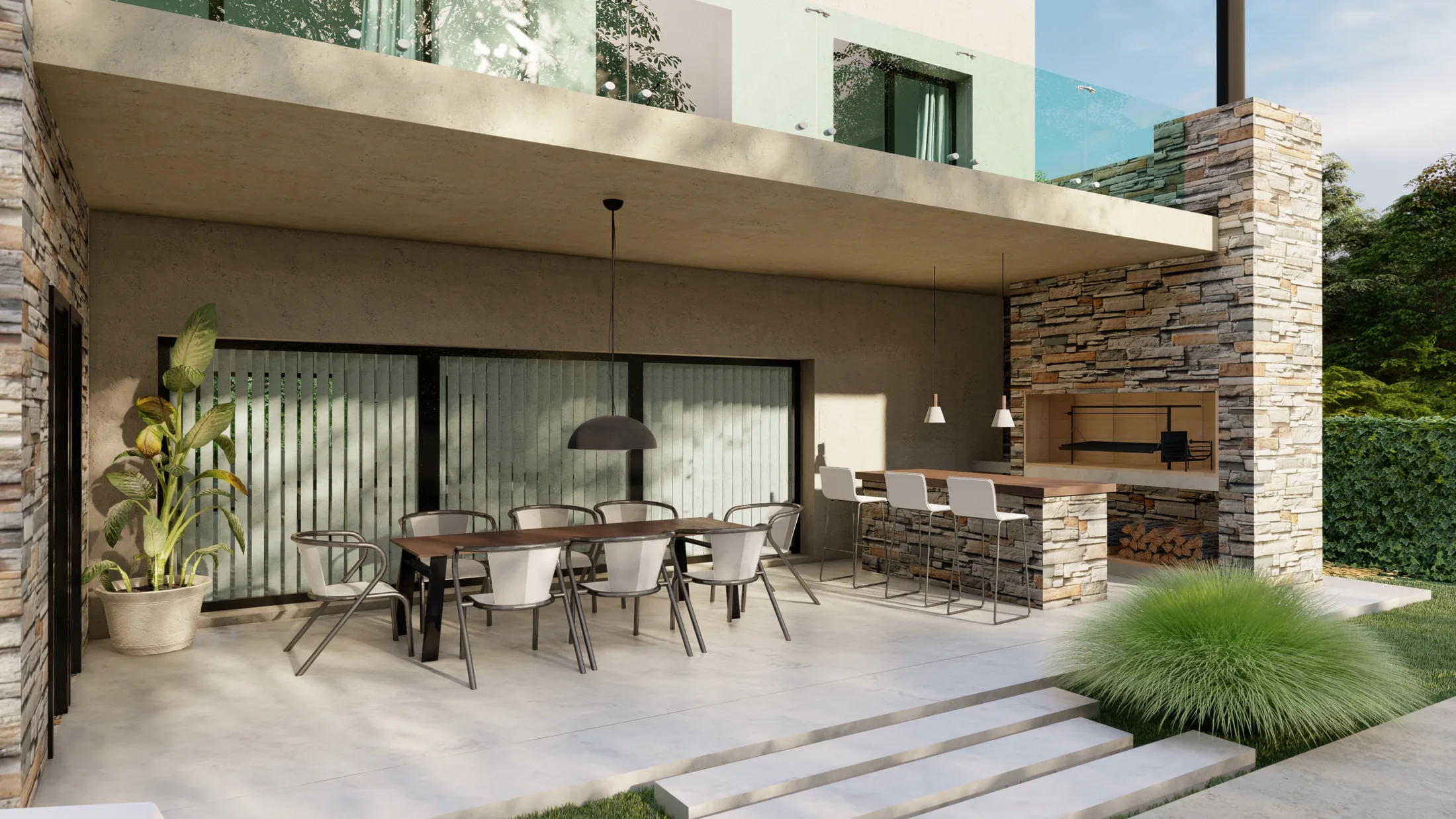 Arquitectura e interiores